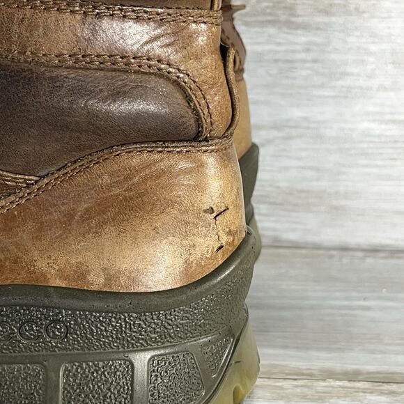 ECCO Men’s Track 25 Gore Tex Mid Waterproof Leather Hiking Boots Size 10 - Picture 2 of 11